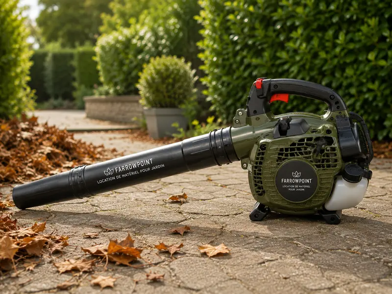 Souffleur de feuilles pour nettoyage de jardin